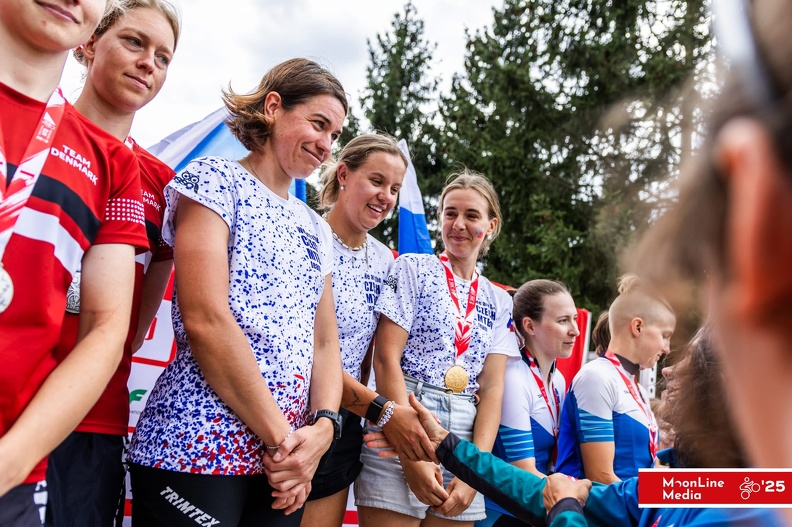 MS MTBO 25, Tichovská, Nedomlelová, Kamererová